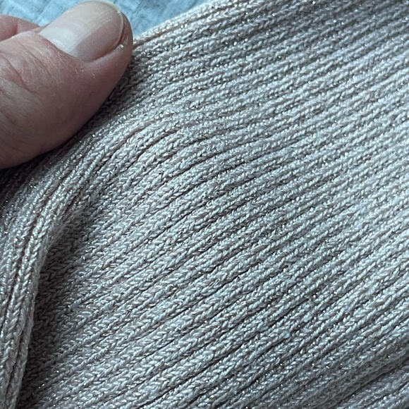 Express mock neck sparkly sweater, size XS. - Picture 3 of 12